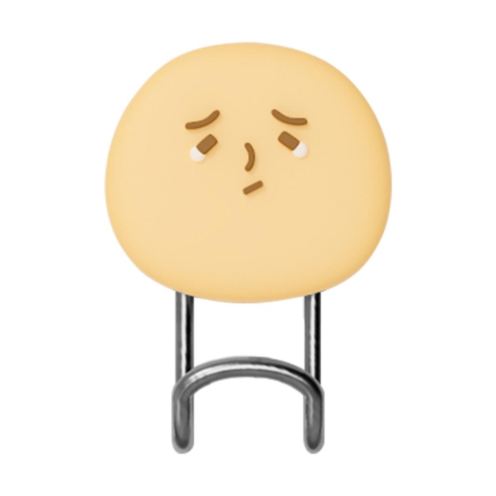 Wandhaken mit lustigem Cartoon-Ausdruck, stabil, verschleißfest, für Badezimmer und Küche