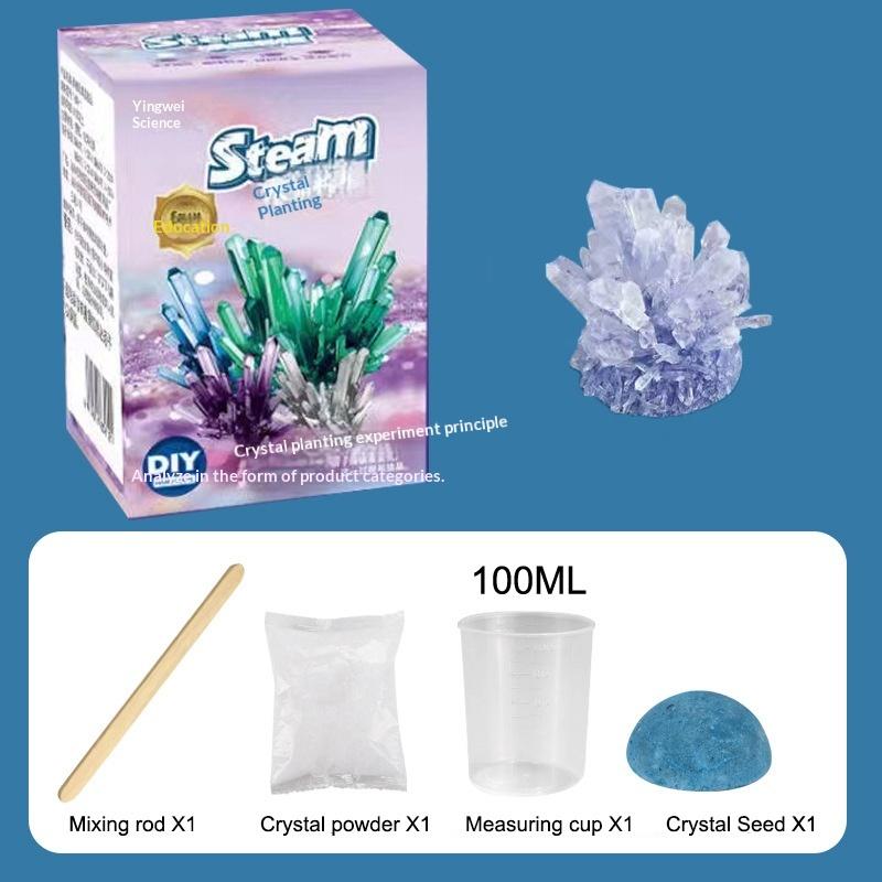 Crystal Growing Model, Science Kit, A Variety Of Colors Of Crystal Selection, Educational Toys, Gifts For Boys And Girls