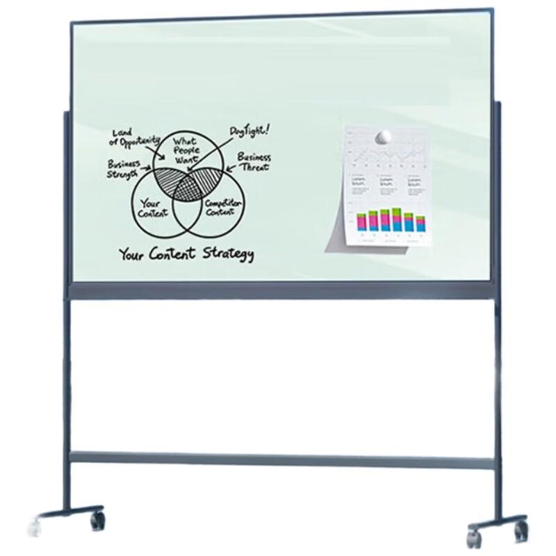 Deli Magnetic Glass Whiteboard