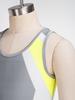 Canottiera da Lotta per Ragazzi Color Block Senza Maniche Lunghezza Coscia Body per Sport Allenamento Esercizio Ciclismo Allenamento