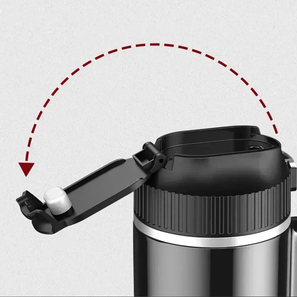 Electric Kettle Compatible with Both Cars and Trucks Spacious Capacity of 500ml Easy to Use Touch Control Interface
