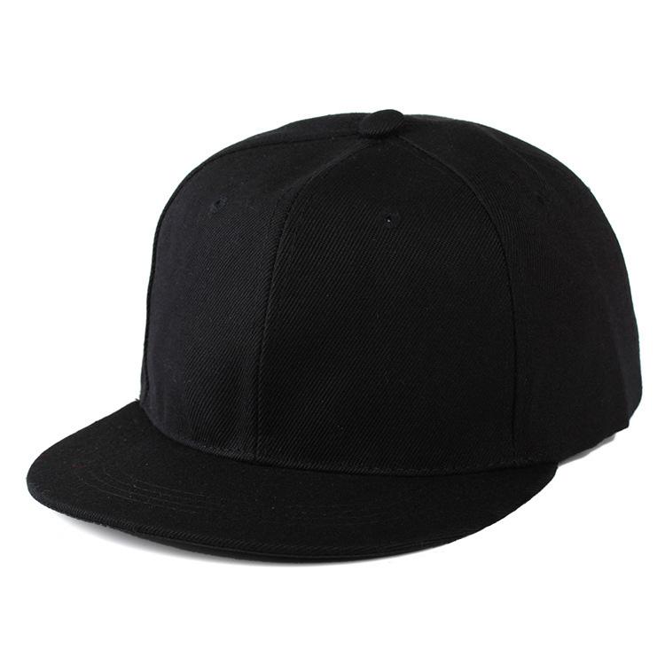 Single Color Flat Brim Cap Korean Hiphop Light Board Baseball Cap Trendy Breathable Adjustable Size Sunscreen Hat Outdoor Use Travel Hat