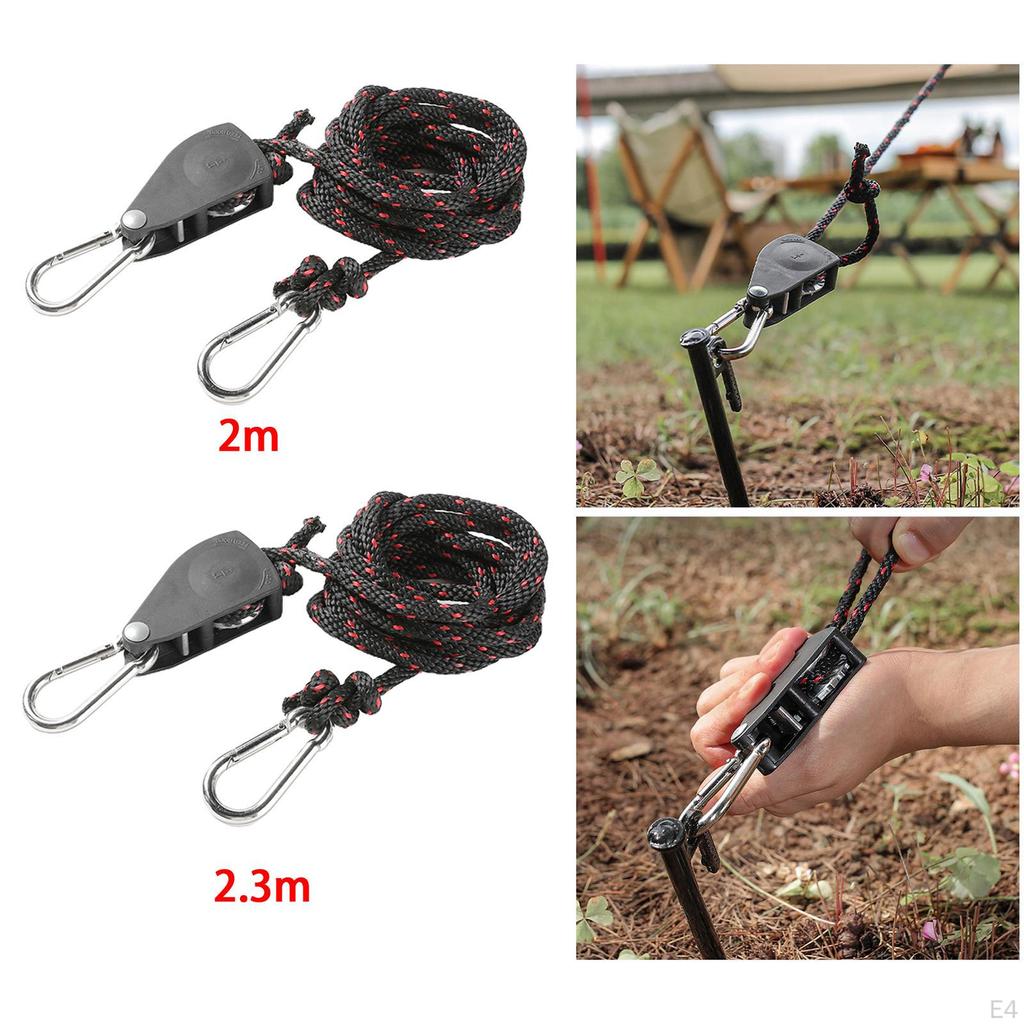 2.3/2m Heavy Duty Adjustable Light Rope Hanger Fixtures & Gardening