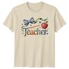Teacher Unisexs TShirt Floral Boho School Staff Teacher Appreciation