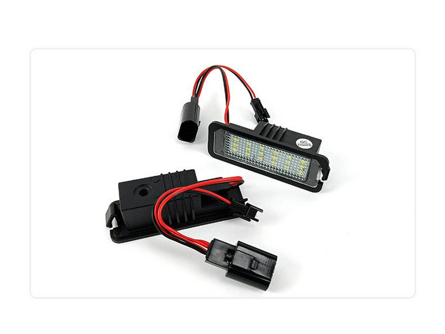 Luce LED Targa Volkswagen & Skoda per Golf, Passat, Phaeton, Polo, Scirocco