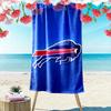 Buffalo Bills Print Beach Towel, Large Soft Quick Dry Towel for Beach Camping Swimming