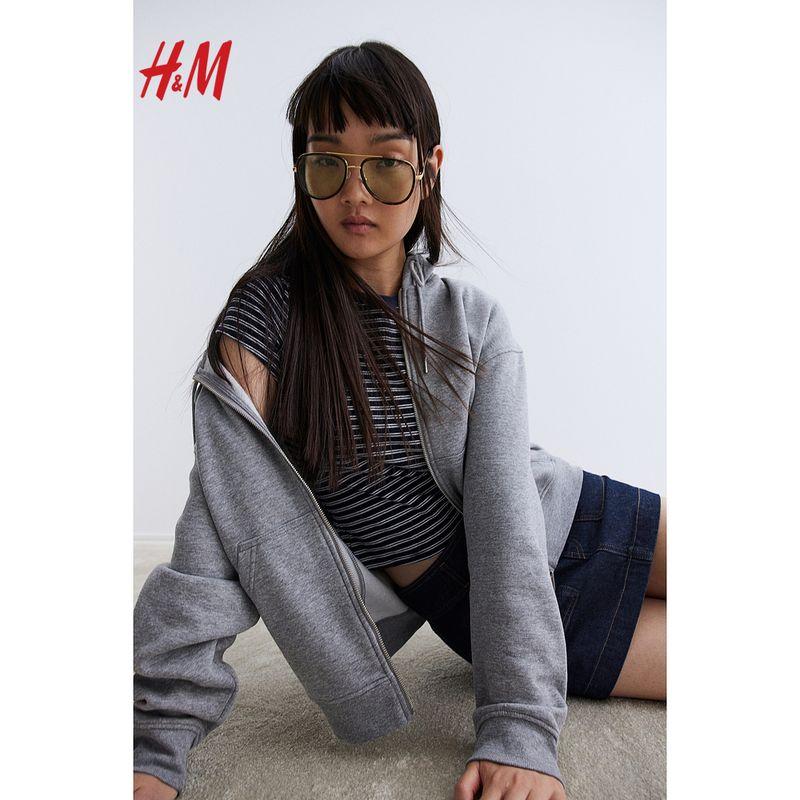 

Женская футболка HM 2025 Лето Новая Простая Со спущенным плечом Приталенная Модная Базовая С коротким рукавом Круглый вырез Топ 1240356 Light blue/L Amour 165/96