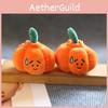 Pumpkin Plush Keychain Soft Stuffed Toy Halloween Decor Cute Gift For Kids Teens