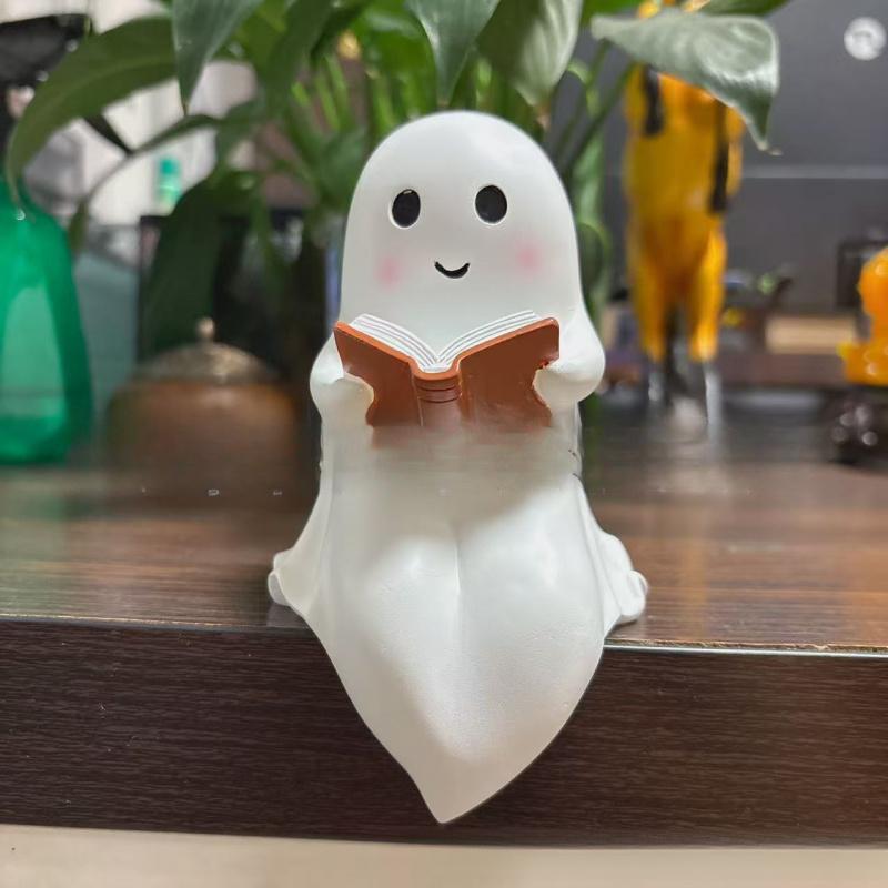 Cute Ghost Reading Lamp Ghost Reading Night Lamp Halloween