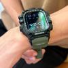 LUJING Σχεδιασμός Κιτ Τροποποίησης Για Apple Watch Σειρά 11 46mm 45mm 44mm Θήκη Ανακατασκευής Λουράκι Σιλικόνης Για iWatch Ultra 3 49mm 10 9 8 7 6 SE 5 4 Βραχιόλι