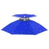 Fishing Hats Double Fishing Umbrella for Sunny and Rainy