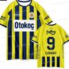 Nuevas Camisetas de Local y Visitante del Fenerbahce 2026 para la Temporada 2026-27, Camiseta Deportiva de Manga Corta Estilo Familiar Impresa en 3D para Aficionados