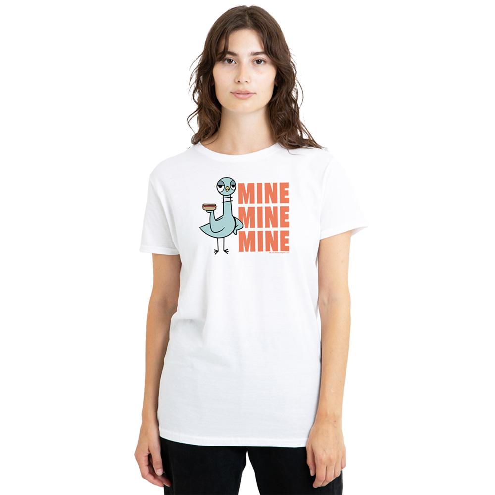 The Pigeon Womens/Ladies Hot Dog T-Shirt