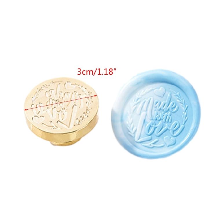 Sealing Wax Stamp English Series Wax Seal Stamp for Gift Wrap Scrapbooking Decor