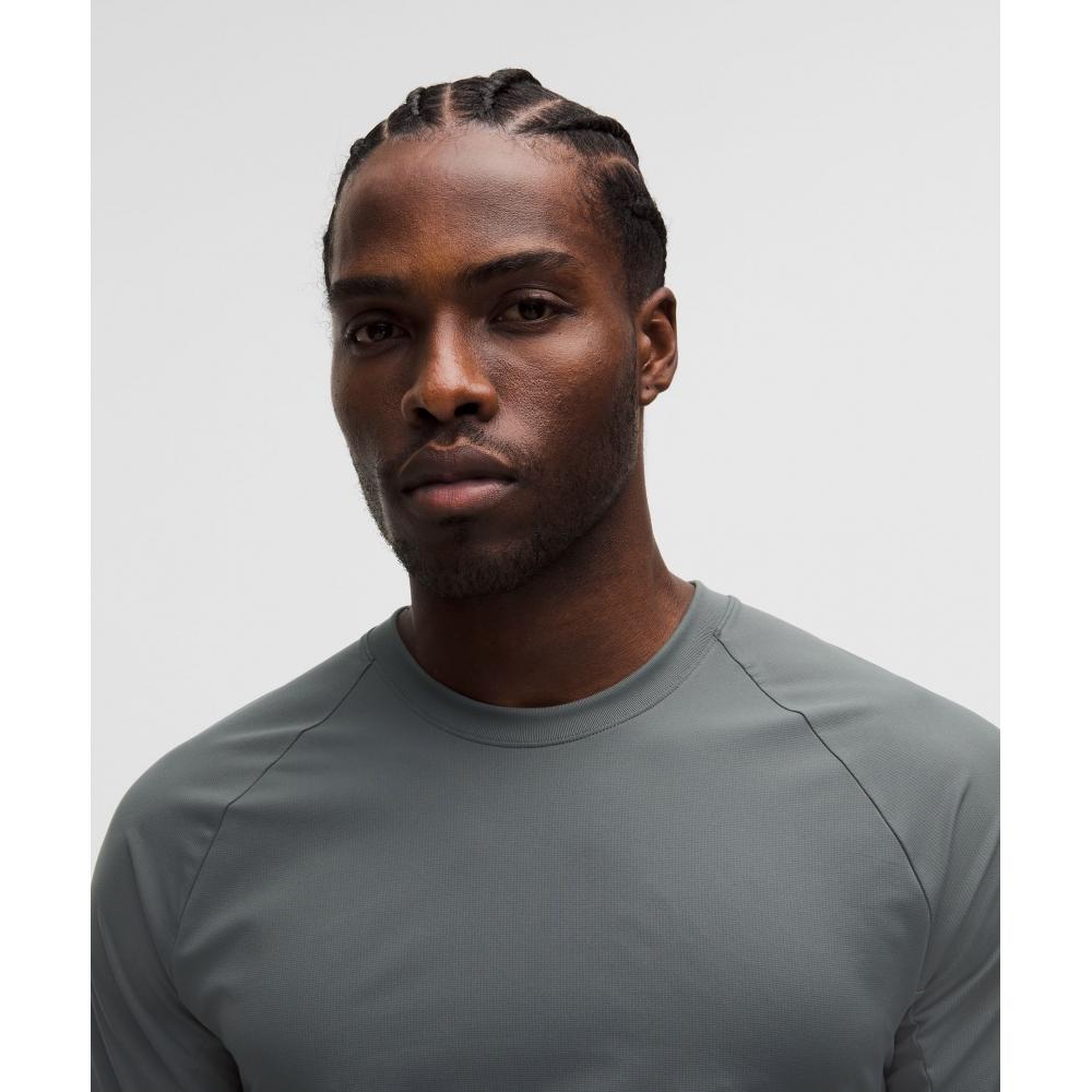 Lululemon Repper Short Sleeve Shirt Onyx Grey