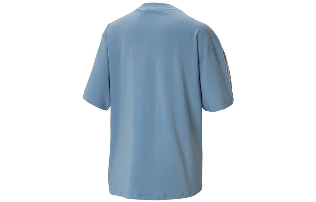 adidas Originals Drop Shoulder Sleeve T Shirt Women's Sky Blue H37809