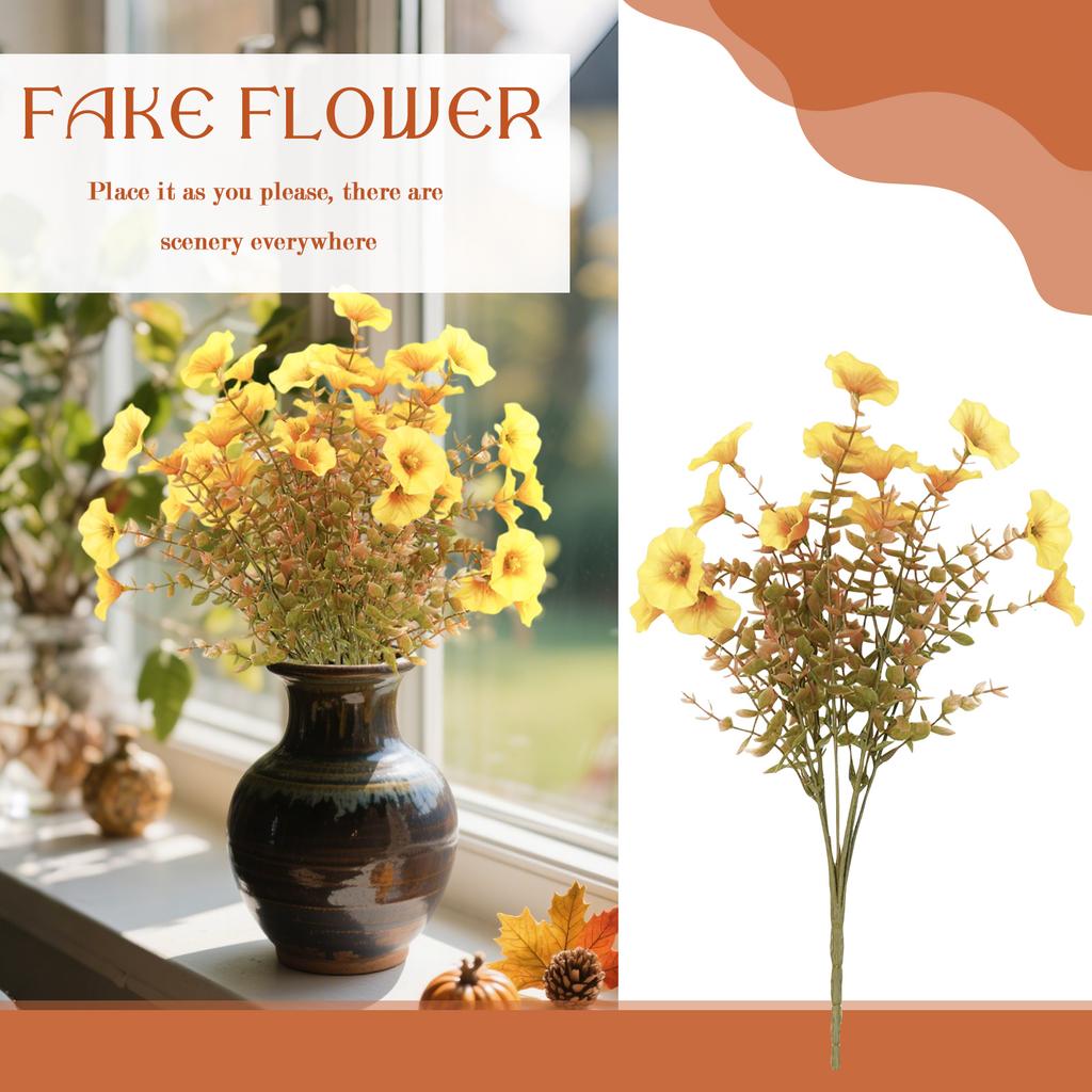 Artificial Flowers, Artificial Plants, Party Decorations, Home Décor Flowers, Table Decorations, Suitable For Decor, Thanksgiving Decora