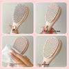 Retractable Self-Cleaning Hair Brush - Antistatic Massage Brush for Added Volume and Scalp Care, Perfect Gift for The Fashionable Woman