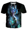 Saint Seiya 3D Print Short Sleeve T-Shirt Unisex Summer O-Neck Casual Streetwear Oversized T-shirt
