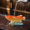 Color-Changing Arowana Tea Pet Ornament: Creative Goldfish Decor for Tea Table Display