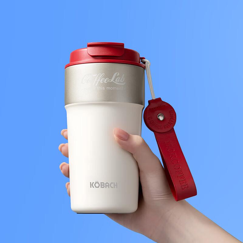Kombach 500ml Dual-Drink Stainless Steel Thermos Cup