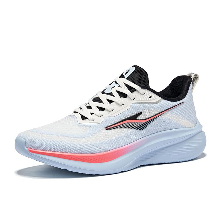 Hongxing Erke Light Cloud 2.0 Running Shoes With Shock Absorption And Breathability Men Sneakers Micro-Crystal-White Thin-Mist-Blue 51125103078-011