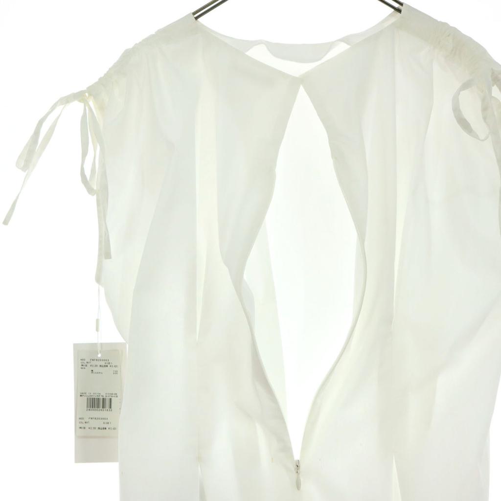 FRAY I.D No Sleeve Blouse 1 White FWFB203003 Women Used