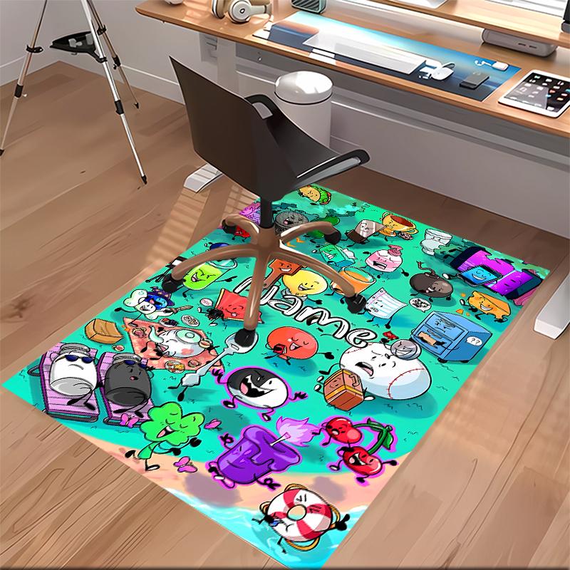 Custom personalization nanimate Insanity Print Area Rug - Soft, Washable Non-Slip Indoor Mat,Living Room,Home&Office Decorative Rug