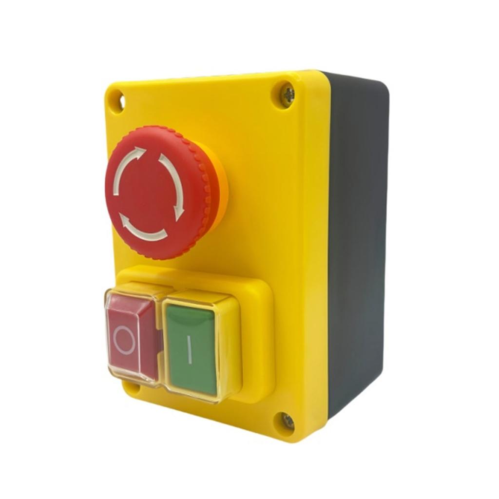 Electric Tool Emergency Shutoff Switches Machine Equipment Safety Switches Stable Electromagnetic Switches 250V 16A