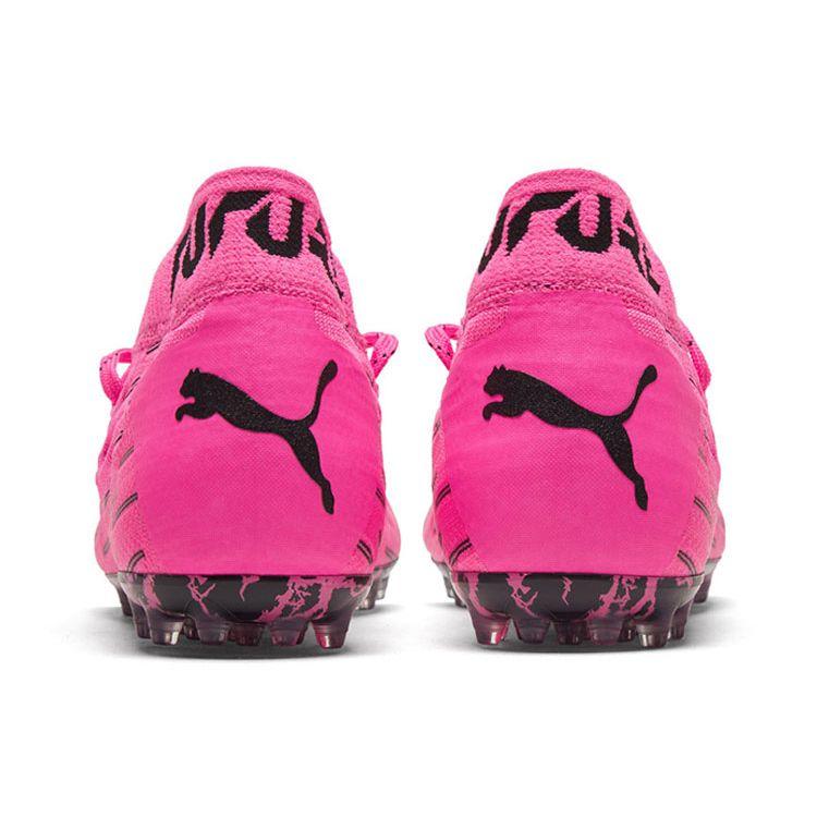 Puma Future 6.1 Netfit Mid MG Soccer Shoes Men Soccer Shoes Pink 106181-03