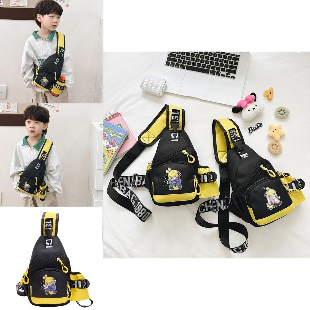 Pokemon Lightning Kids Chest Bag With Breathable Nylon For Daily Use
