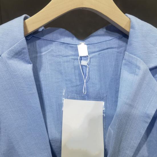 Set de 2 bucăți de pantaloni scurți cu blazer pentru femei, cu mâneci lungi largi, set de costum casual de vară