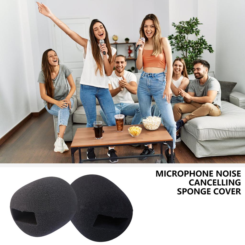 Noise Reduction Sponge Cover for Rode/Godox Lavalier Microphones Clip on Mic Windscreen Protector Universal Accessory
