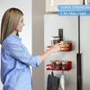 2 Pack Magnetic Spice Rack Fridge Organizer Shelf Side Wall Refrigerator Storage for Spices Utensils or Plates Works As Towel H