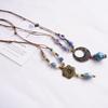 Winter New Factory Direct Sales Ceramic Niche Design High-end Necklace Ceramic Sweater Chain Accessories