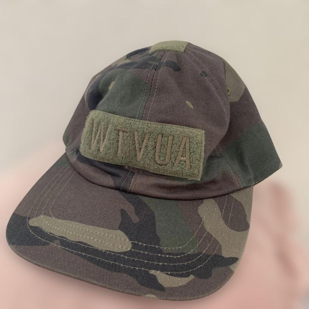 Used WTAPS baseball cap camouflage