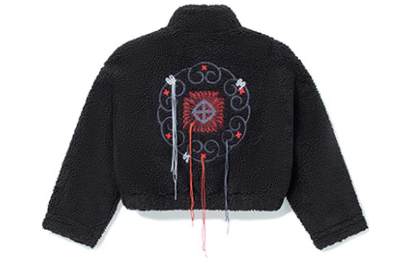 Li Ning Sports Basketball Collection Jacket Women's Black AFDR808-1