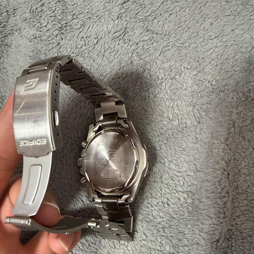 Used CASIO EDIFICE Chronograph Men's Watch