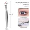 Goldfeder Falsche Wimpern Pinzetten Set - Grafting & Curling Beauty Tools