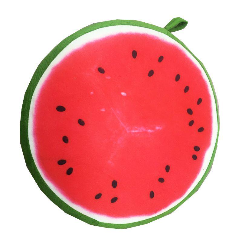 

16 Подушка для дивана в виде фрукта со съемным чехлом и мягкой подушкой Watermelon-33cm,33*33cm/13*13inch
