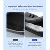 NovaAcc 4PCS Door Side Storage Box For Tesla Model 3 Highland 2024 Door Organizer Tray Door Handle Armrest Door Pocket Inserts