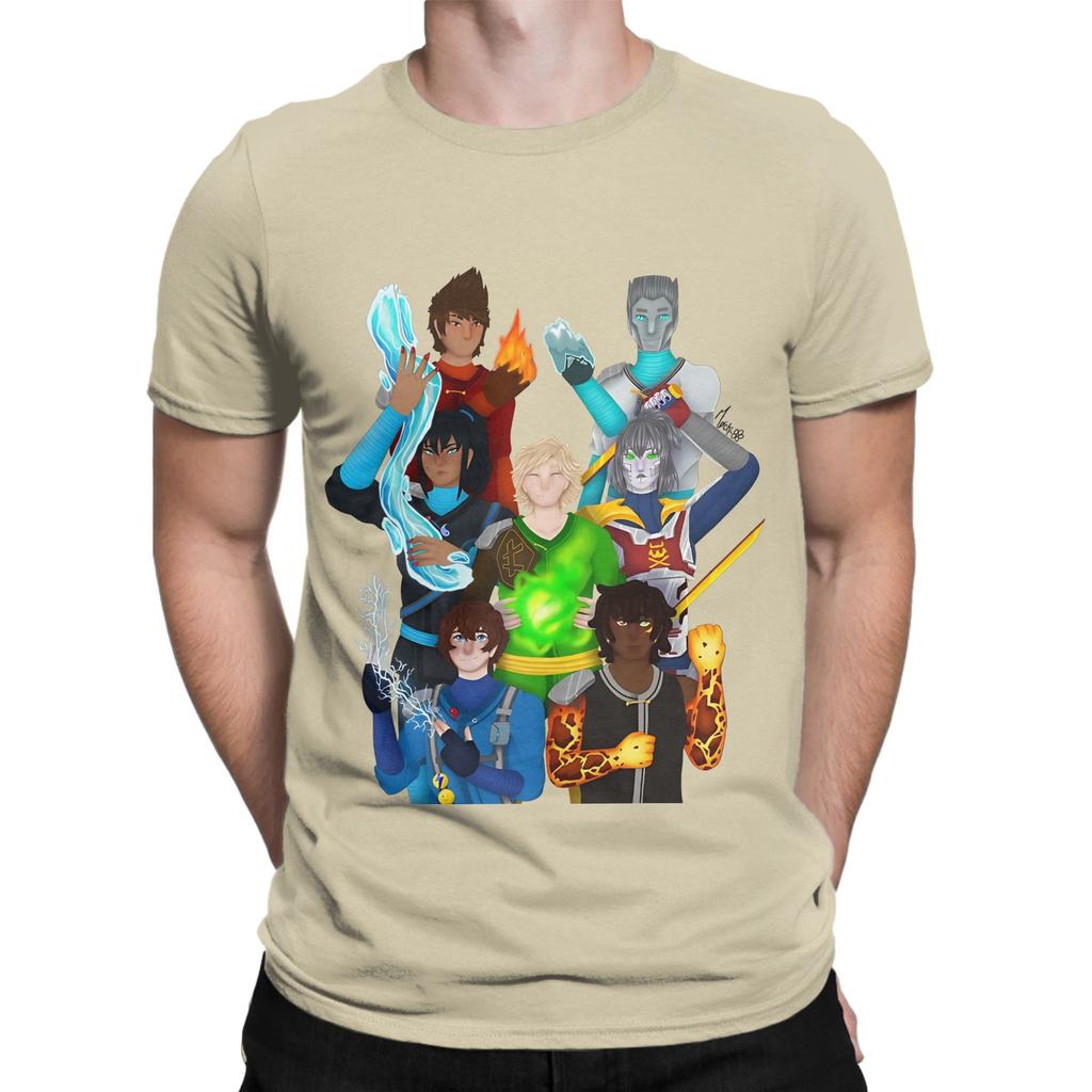 The Ninja Crew Graphic 100 Cotton Tshirt The Dragon Prince Tops Tees For Unisex