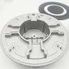 Multifunctional Burners Head and Base Cup Set for Home Stove High Heat Distribution Easy Installation Stable Base