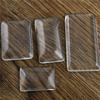 10x50mm 25x50mm 18x25mm 23x33mm 19x38mm 24x48mm Rectangle Flat Back Clear Glass Cabochon, High Quality,Wholesale Promotion