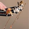 Tassel Wooden Hair Stick Cat Fishing Hanfu Hairpin Retro   for Women
