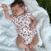 BZDOLL Realistic 50cm 20inches  Baby Reborn Doll with Visible Veins and 3D-painting Skin Soft Vinyl Limbs Sleeping Girl Bebe Toy