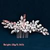Fashionable Luxury Pearl Silver Hair Clip Elegant Bride Wedding Hair Accessories Party Banquet Daily Women's Hair Clip Hair Comb
