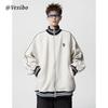 2025 Spring and Autumn Pu Handsome Coat Men's Ins High Street Fashion Brand Hong Kong Style Japanese Harajuku Style Korean Style Trendy Loose Jacket