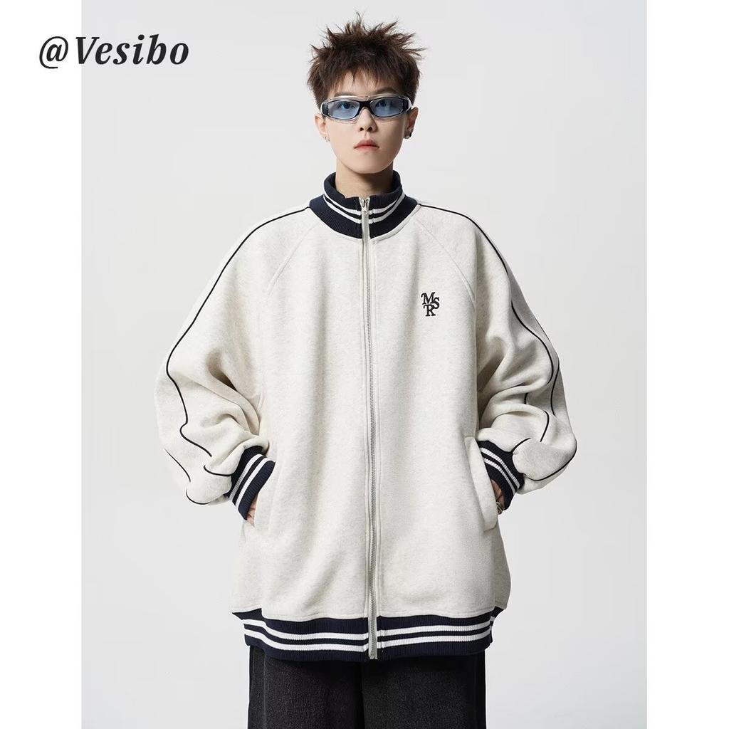 2025 Spring and Autumn Pu Handsome Coat Men's Ins High Street Fashion Brand Hong Kong Style Japanese Harajuku Style Korean Style Trendy Loose Jacket