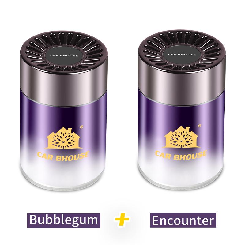 Car Air Freshener Solid Cologne Bubblegum Blackice Auto Accessories Vanilla Good Smell Interior Perfume Diffuser New Car Deodora
